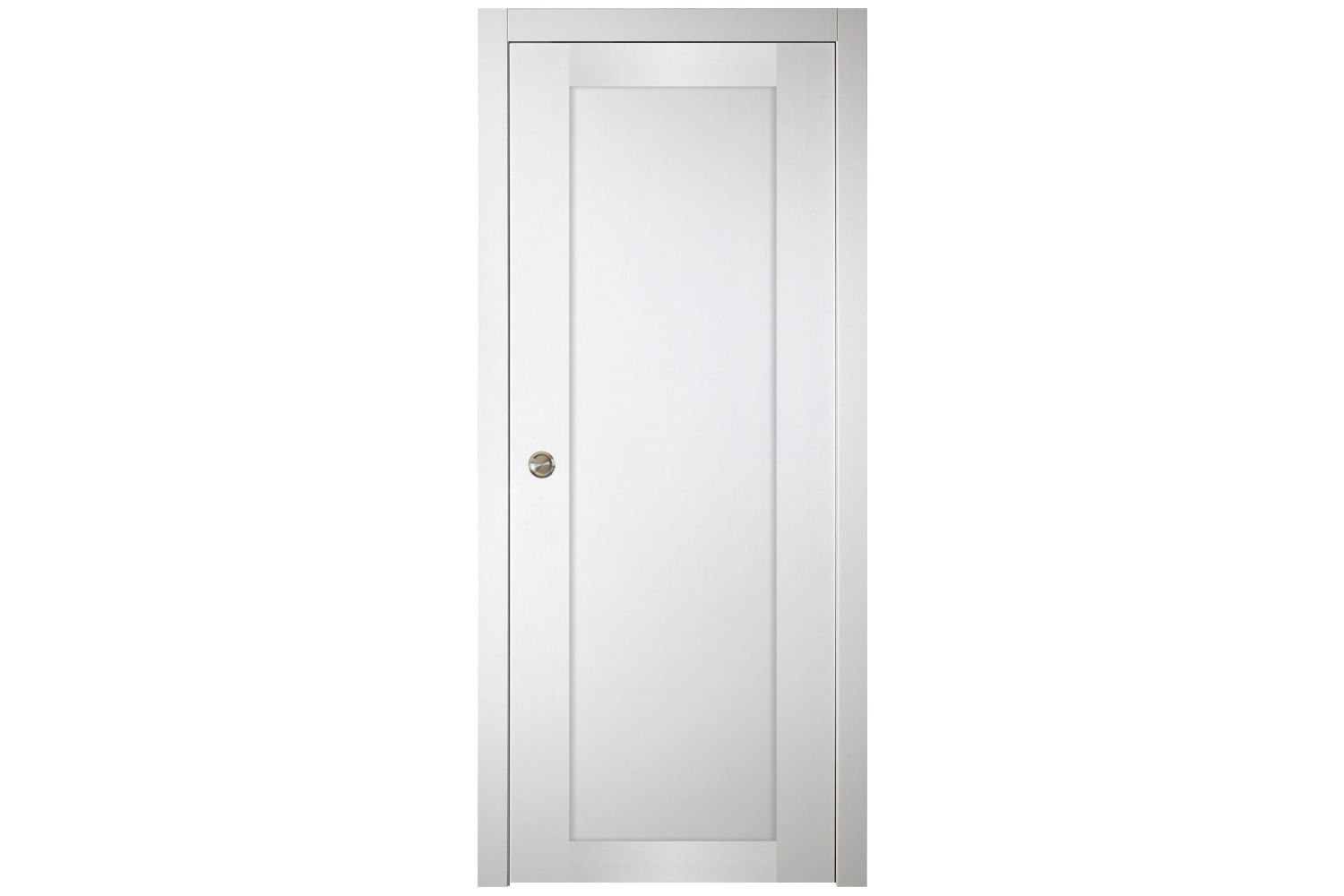 Nova Italia Stile 1 Lite Alaskan White Laminate Interior Door