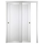 Nova Italia Stile 1 Lite Alaskan White Laminate Interior Door