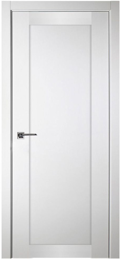 Nova Italia Stile 1 Lite Alaskan White Laminate Interior Door