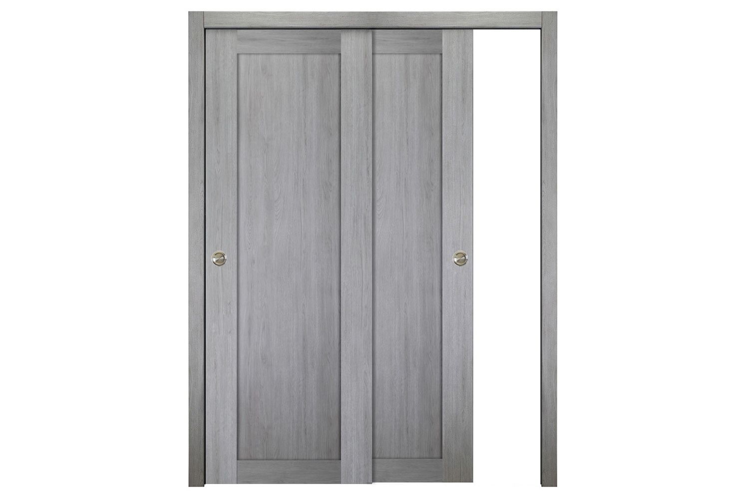 Nova Italia Stile 1 Lite Light Grey Laminate Interior Door