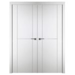 Nova Italia Stile 1H Alaskan White Laminate Interior Door