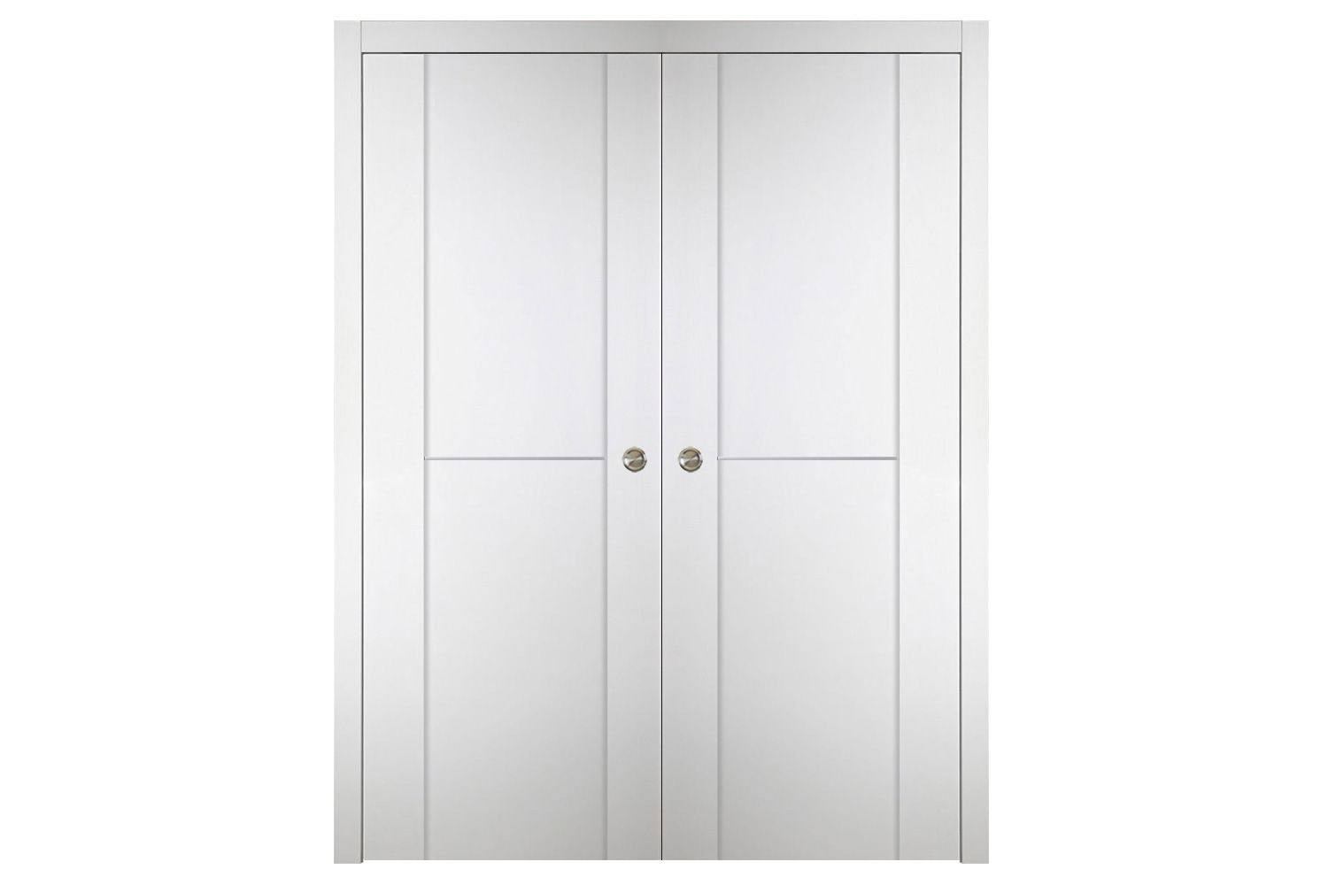 Nova Italia Stile 1H Alaskan White Laminate Interior Door