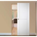 Nova Italia Stile 1H Alaskan White Laminate Interior Door