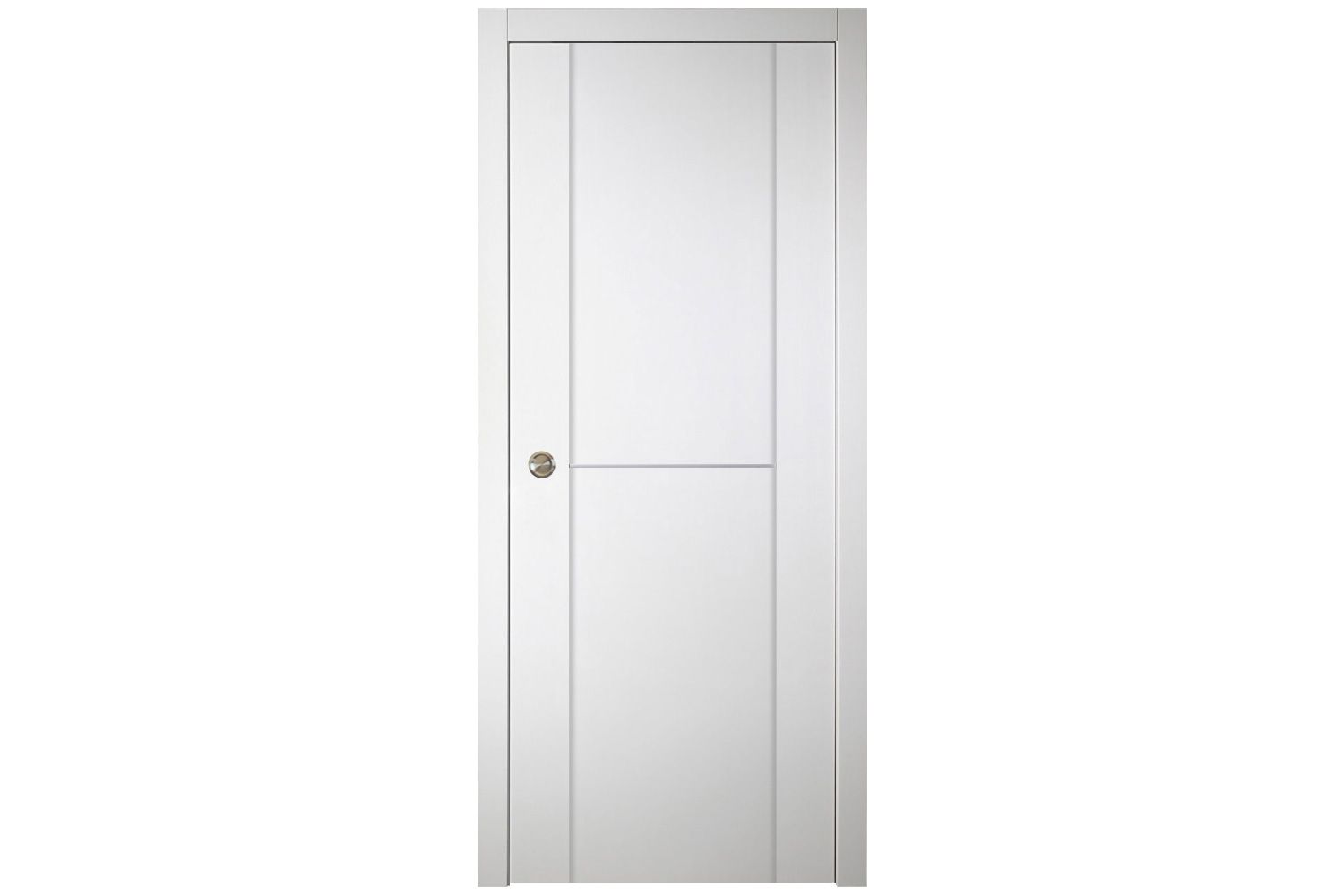 Nova Italia Stile 1H Alaskan White Laminate Interior Door