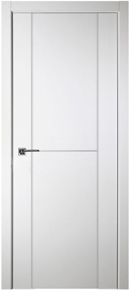 Nova Italia Stile 1H Alaskan White Laminate Interior Door