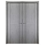 Nova Italia Stile 1H Light Grey Laminate Interior Door