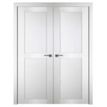 Nova Italia Stile 2 Lite Alaskan White Laminate Interior Door