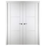 Nova Italia Stile 2H Alaskan White Laminate Interior Door