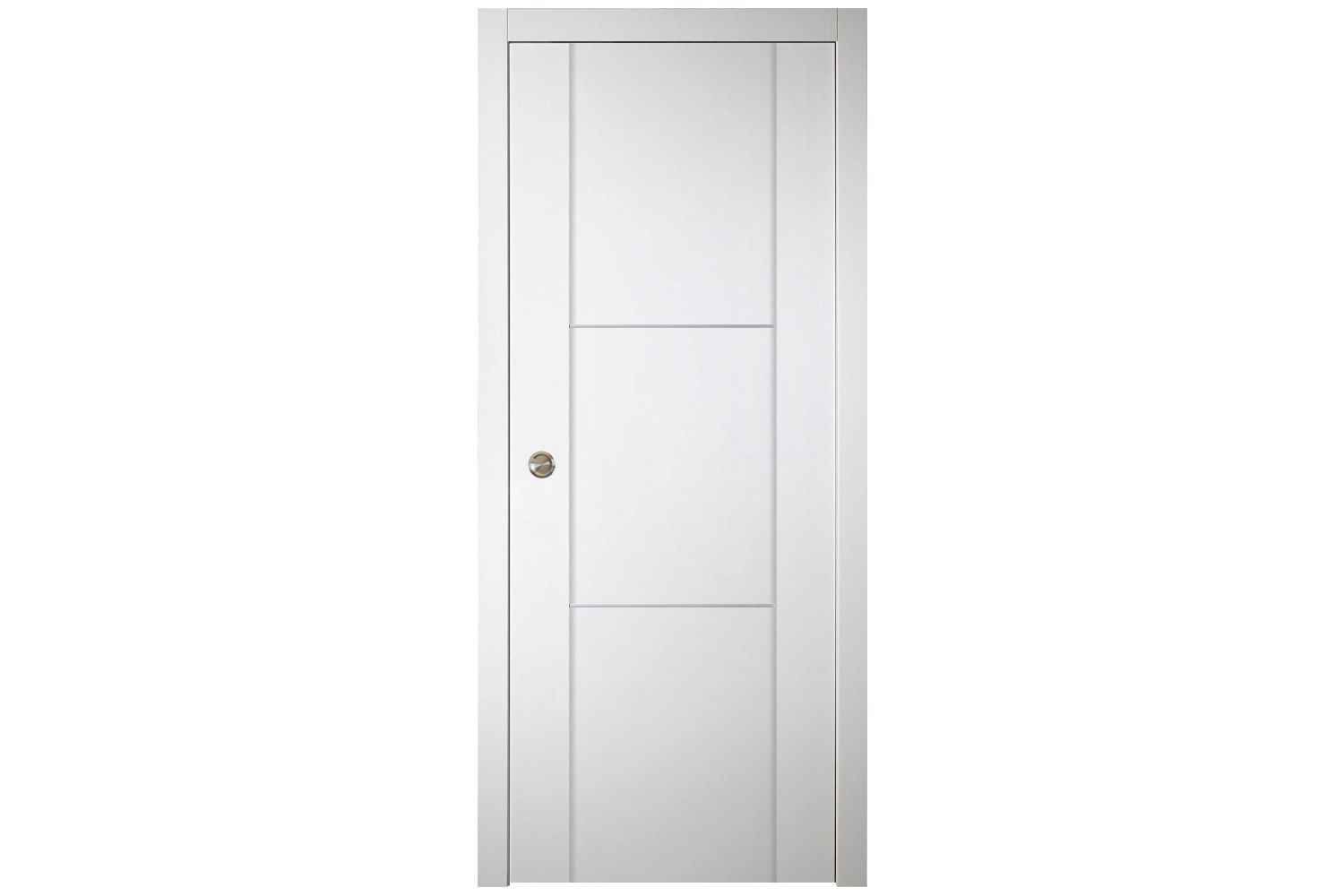 Nova Italia Stile 2H Alaskan White Laminate Interior Door