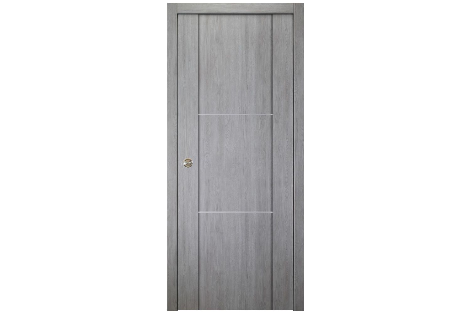 Nova Italia Stile 2H Light Grey Laminate Interior Door