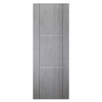 Nova Italia Stile 3H Light Grey Laminate Interior Door