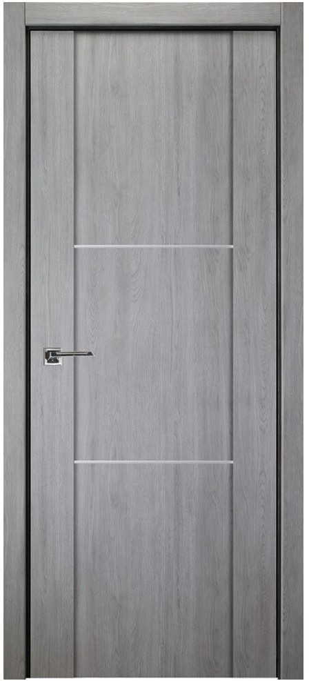 Nova Italia Stile 2H Light Grey Laminate Interior Door