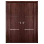 Nova Italia Stile 2H Prestige Brown Laminate Interior Door