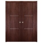 Nova Italia Stile 2H Prestige Brown Laminate Interior Door