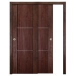 Nova Italia Stile 2H Prestige Brown Laminate Interior Door