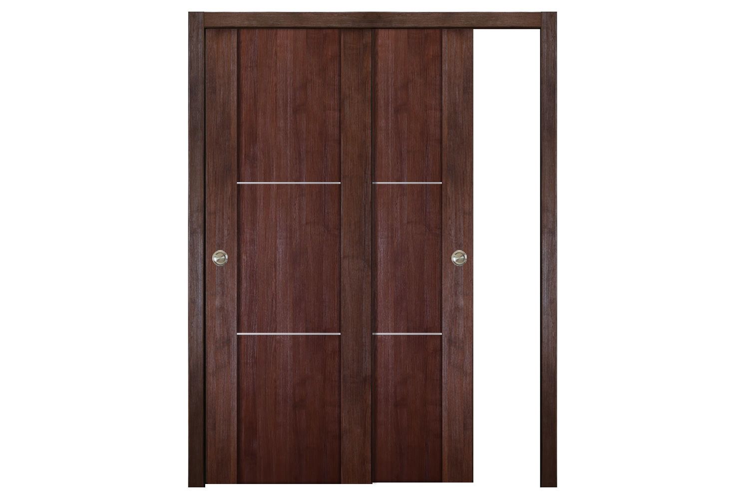 Nova Italia Stile 2H Prestige Brown Laminate Interior Door