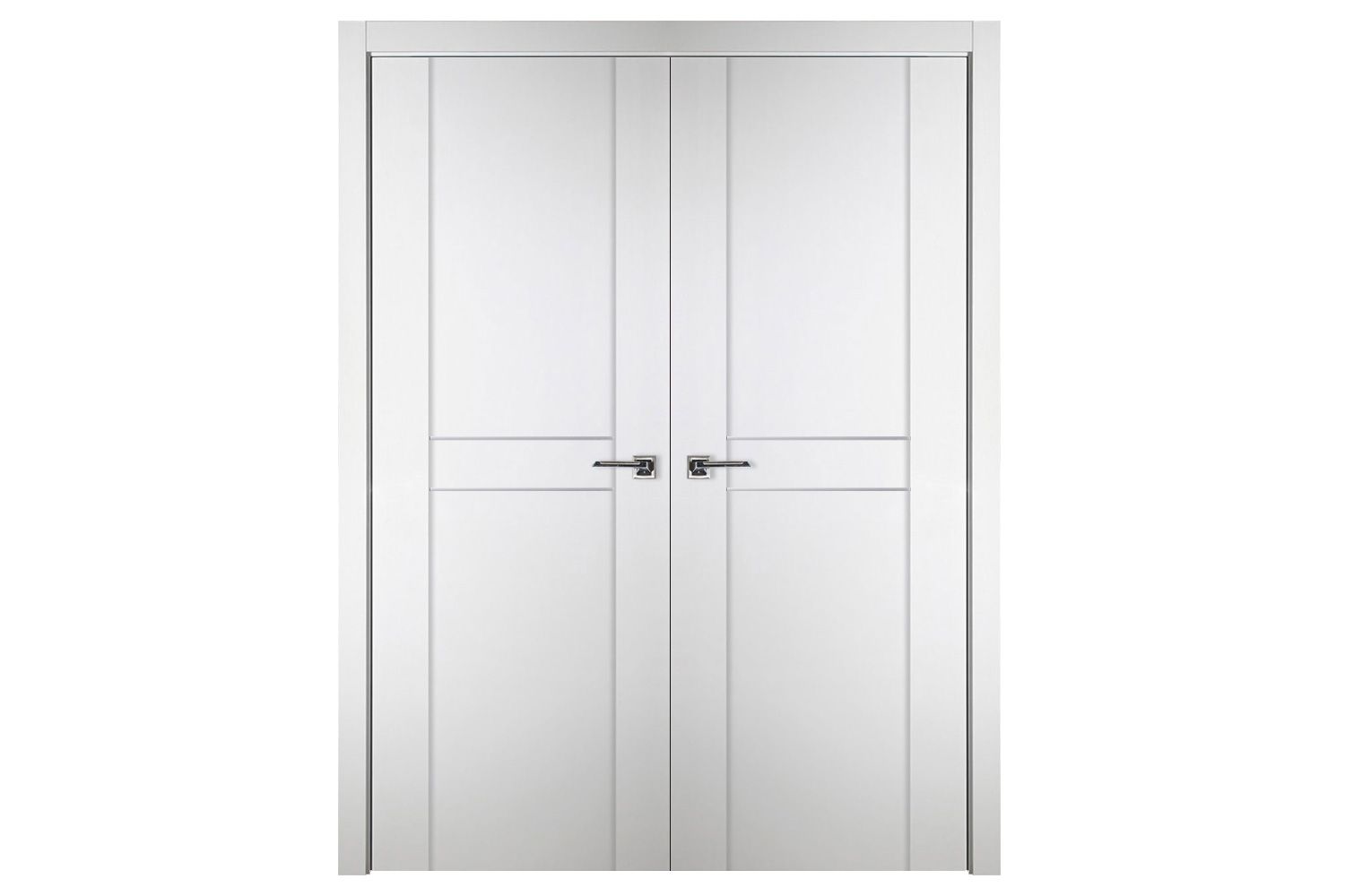 Nova Italia Stile 2HC Alaskan White Laminate Interior Door