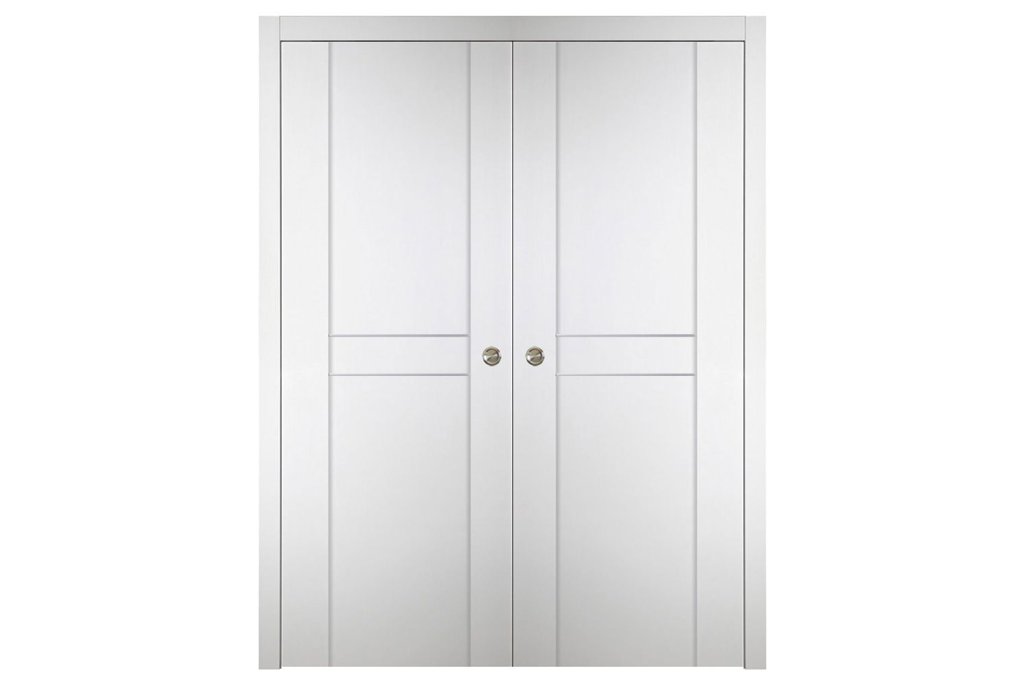 Nova Italia Stile 2HC Alaskan White Laminate Interior Door