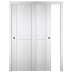 Nova Italia Stile 2HC Alaskan White Laminate Interior Door