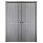 Nova Italia Stile 2HC Light Grey Laminate Interior Door