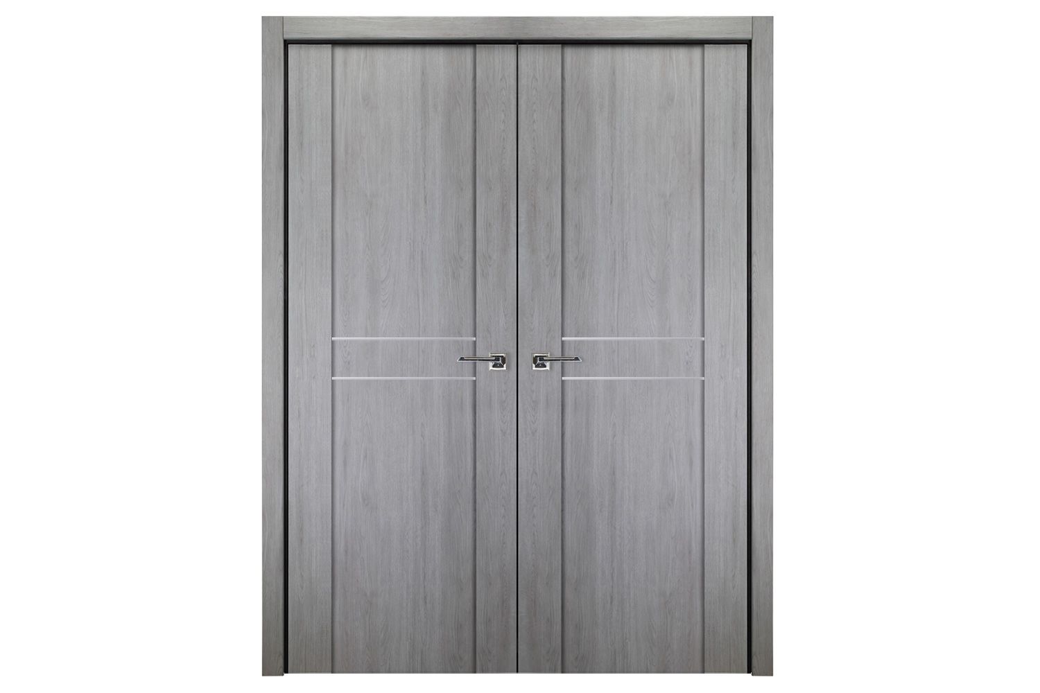 Nova Italia Stile 2HC Light Grey Laminate Interior Door