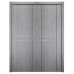 Nova Italia Stile 2HC Light Grey Laminate Interior Door