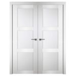 Nova Italia Stile 3 Lite Alaskan White Laminate Interior Door