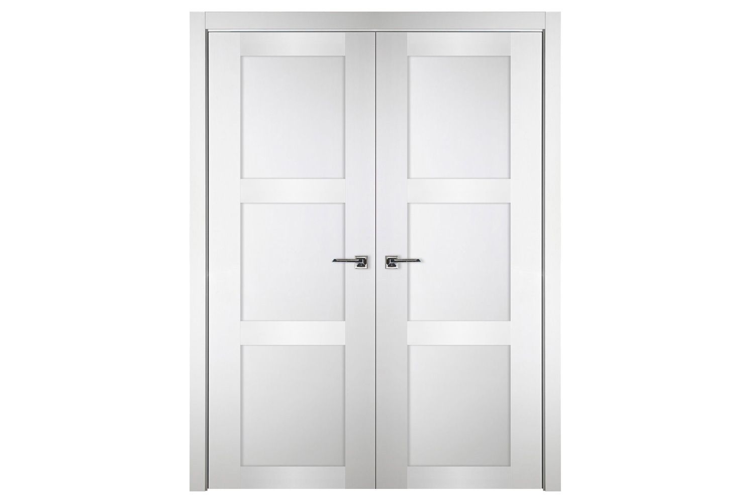 Nova Italia Stile 3 Lite Alaskan White Laminate Interior Door