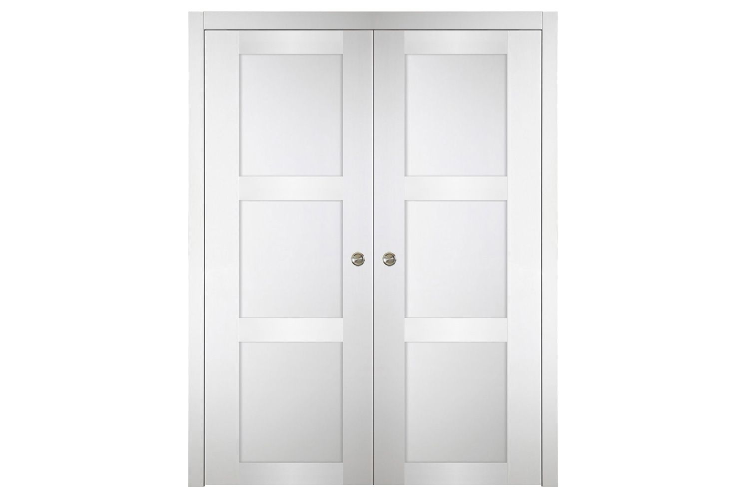 Nova Italia Stile 3 Lite Alaskan White Laminate Interior Door