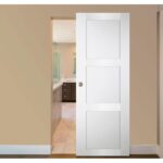 Nova Italia Stile 3 Lite Alaskan White Laminate Interior Door