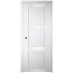 Nova Italia Stile 3 Lite Alaskan White Laminate Interior Door