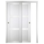 Nova Italia Stile 3 Lite Alaskan White Laminate Interior Door