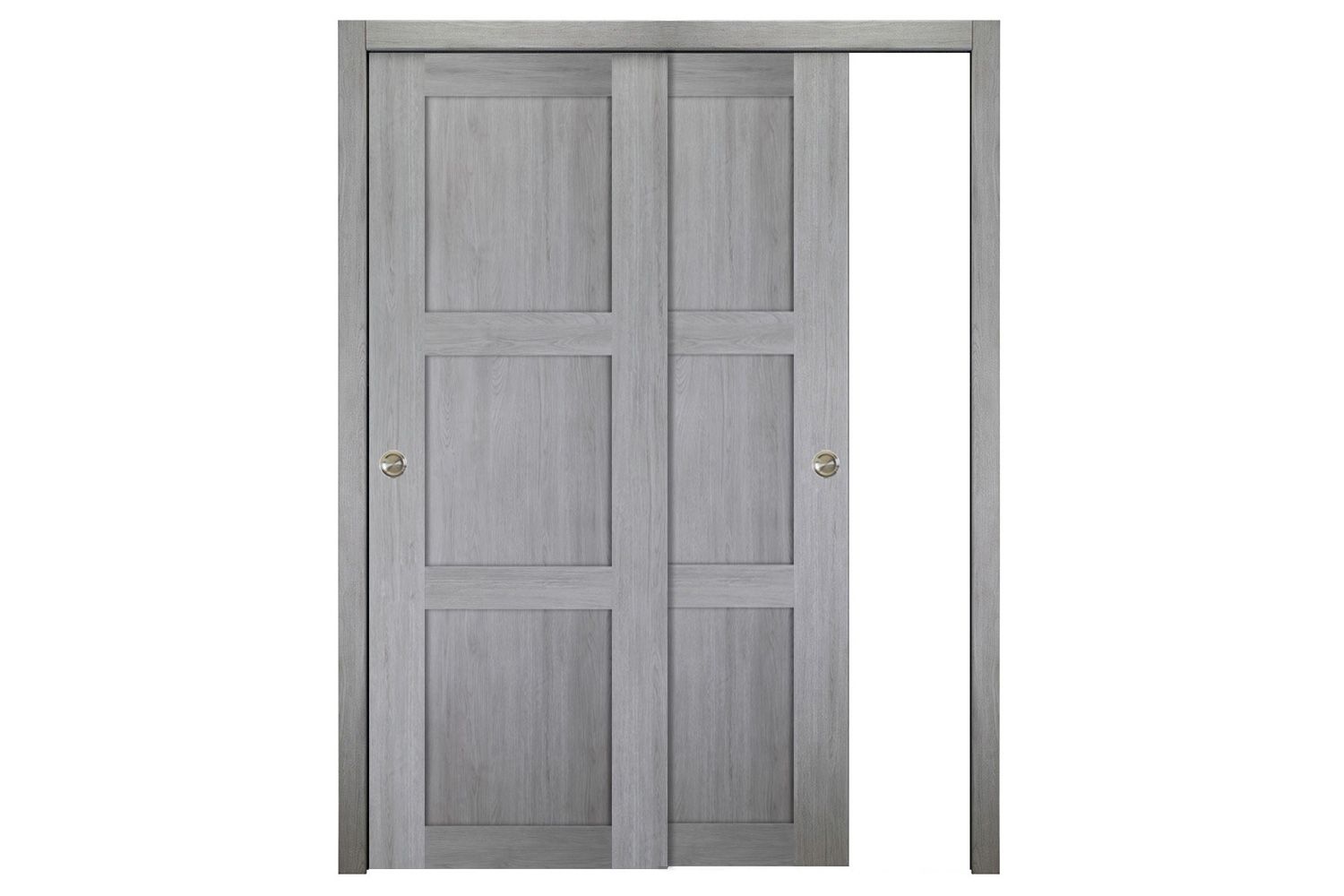 Nova Italia Stile 3 Lite Light Grey Laminate Interior Door