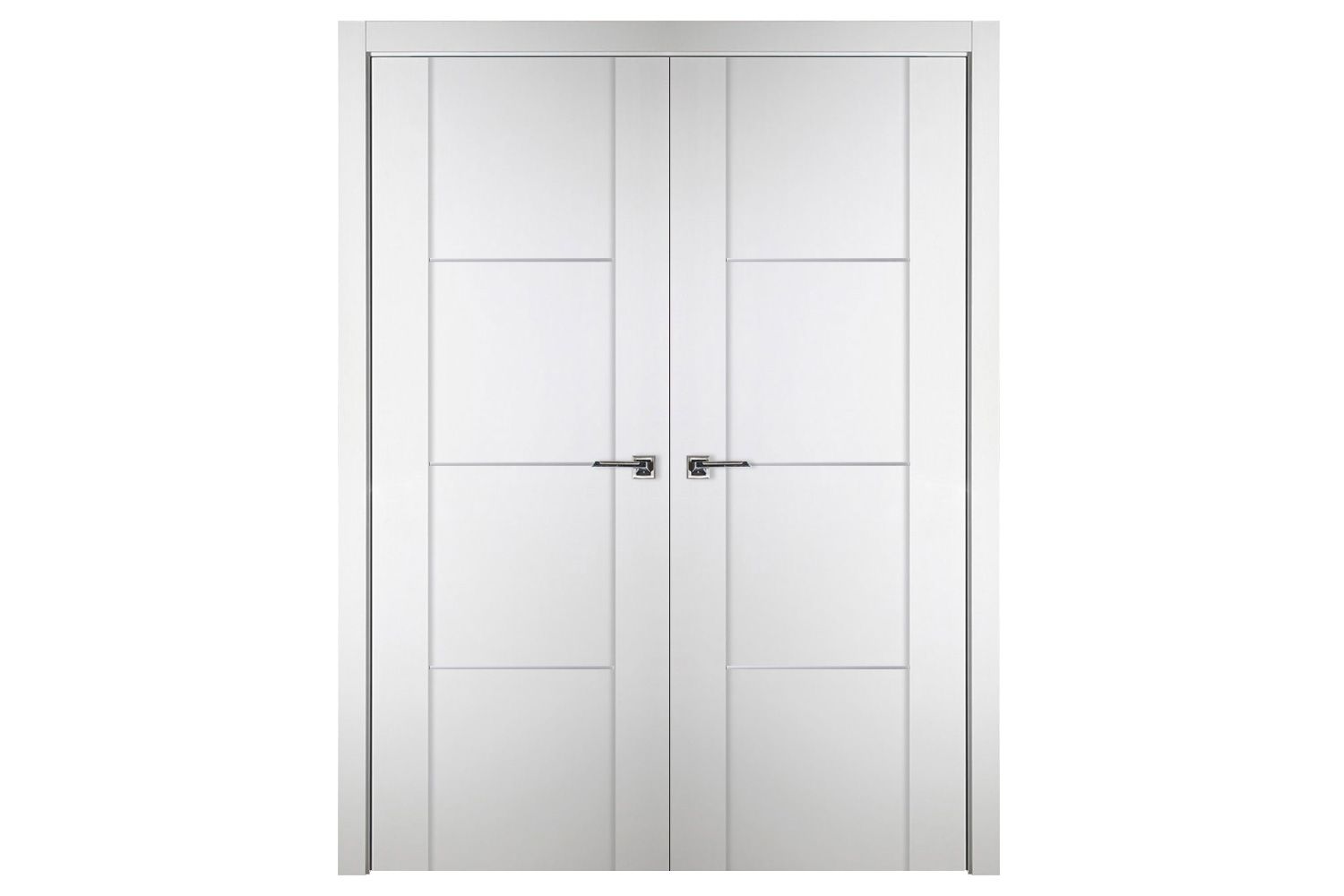 Nova Italia Stile 3H Alaskan White Laminate Interior Door