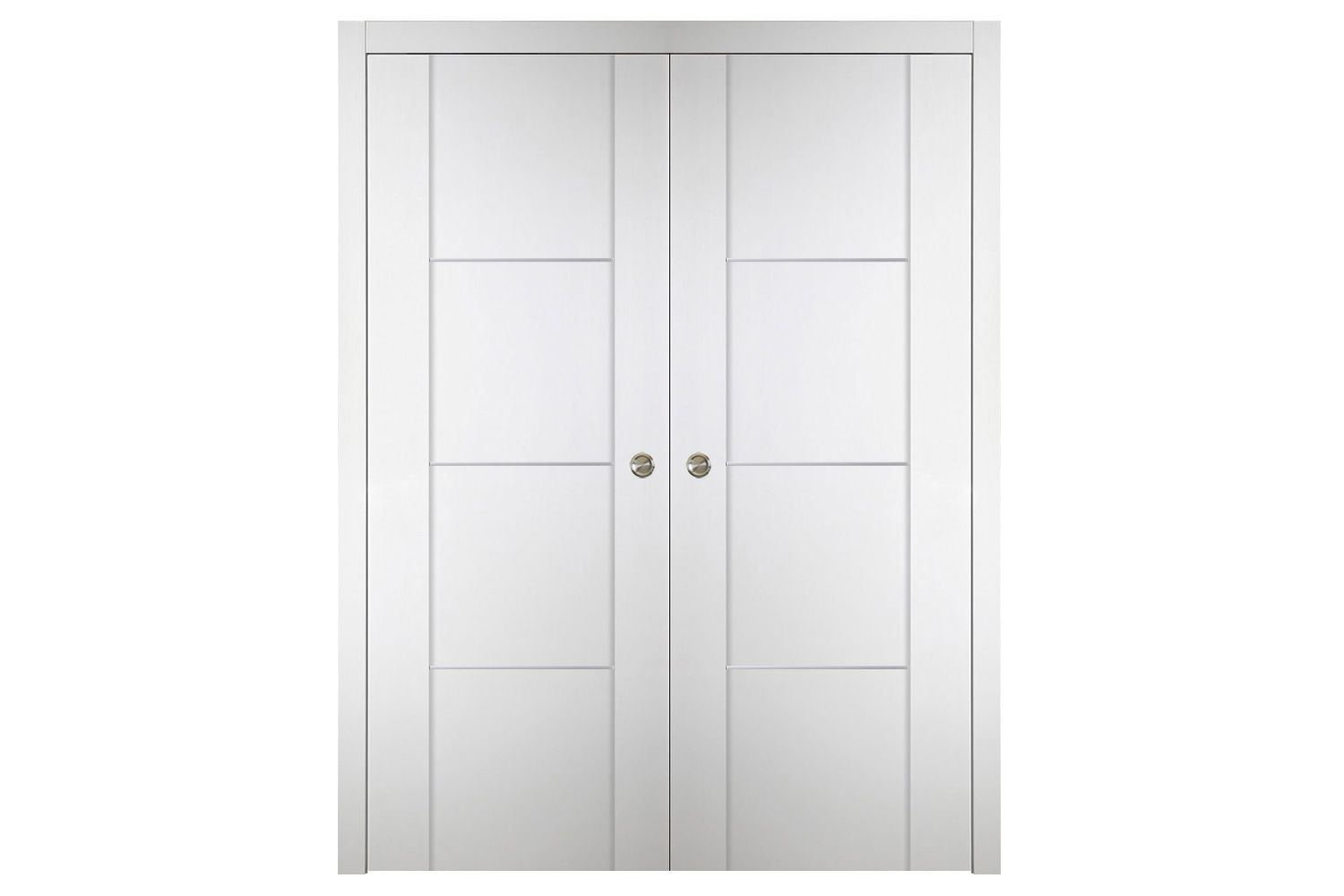 Nova Italia Stile 3H Alaskan White Laminate Interior Door