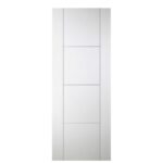 Nova Italia Stile 3H Alaskan White Laminate Interior Door