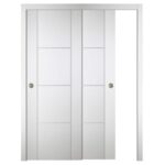 Nova Italia Stile 3H Alaskan White Laminate Interior Door