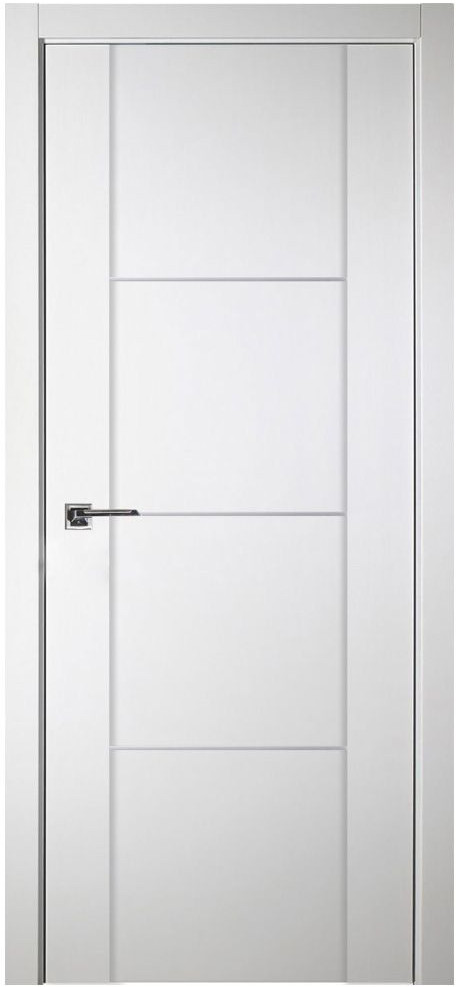 Nova Italia Stile 3H Alaskan White Laminate Interior Door