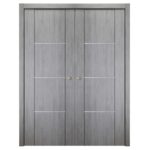 Nova Italia Stile 3H Light Grey Laminate Interior Door