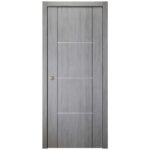 Nova Italia Stile 3H Light Grey Laminate Interior Door