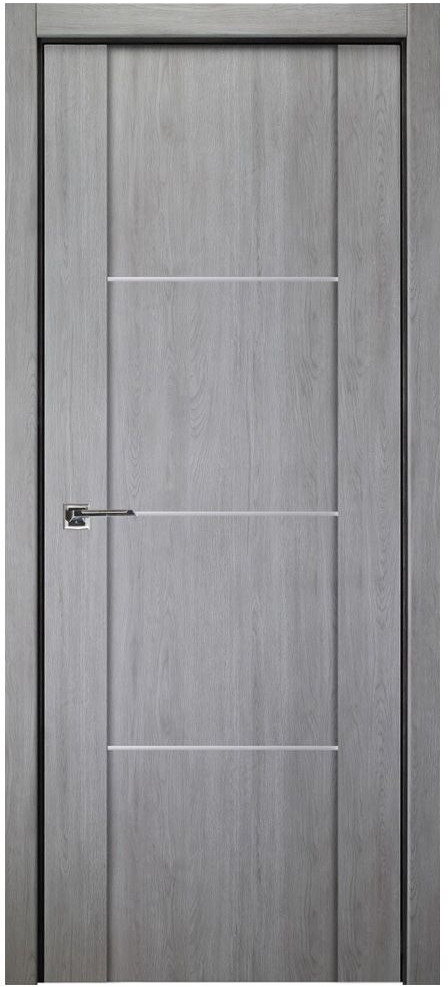 Nova Italia Stile 3H Light Grey Laminate Interior Door