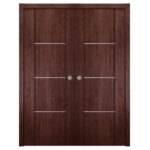 Nova Italia Stile 3H Prestige Brown Laminate Interior Door