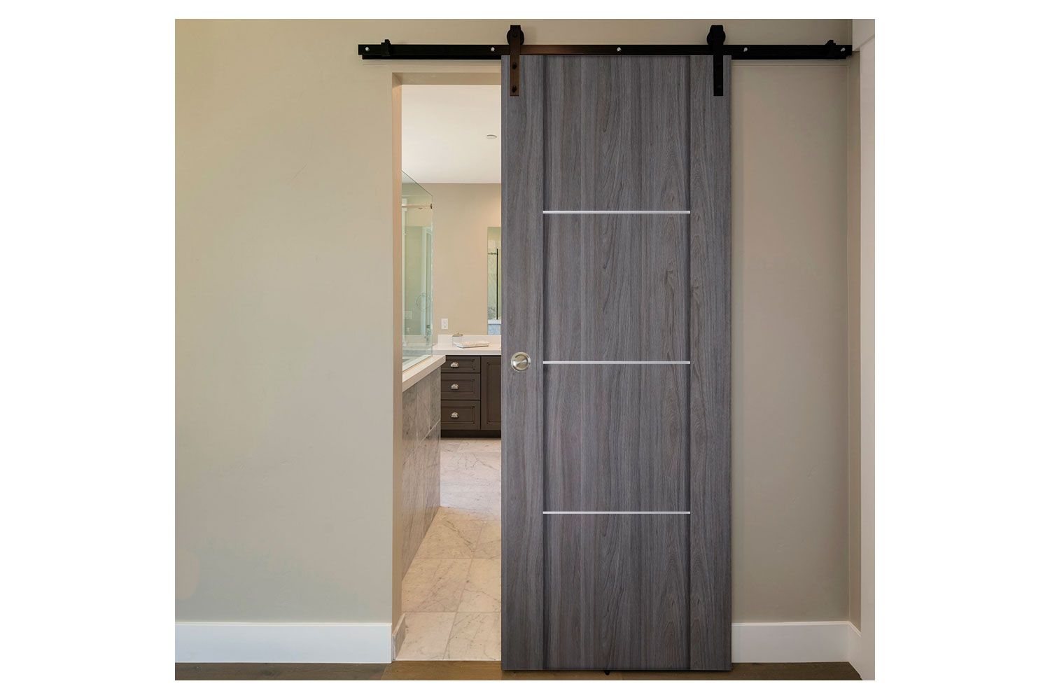 Nova Italia Stile 3H Swiss Elm Laminate Interior Door