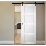 Nova Italia Stile 4 Lite Alaskan White Laminate Interior Door