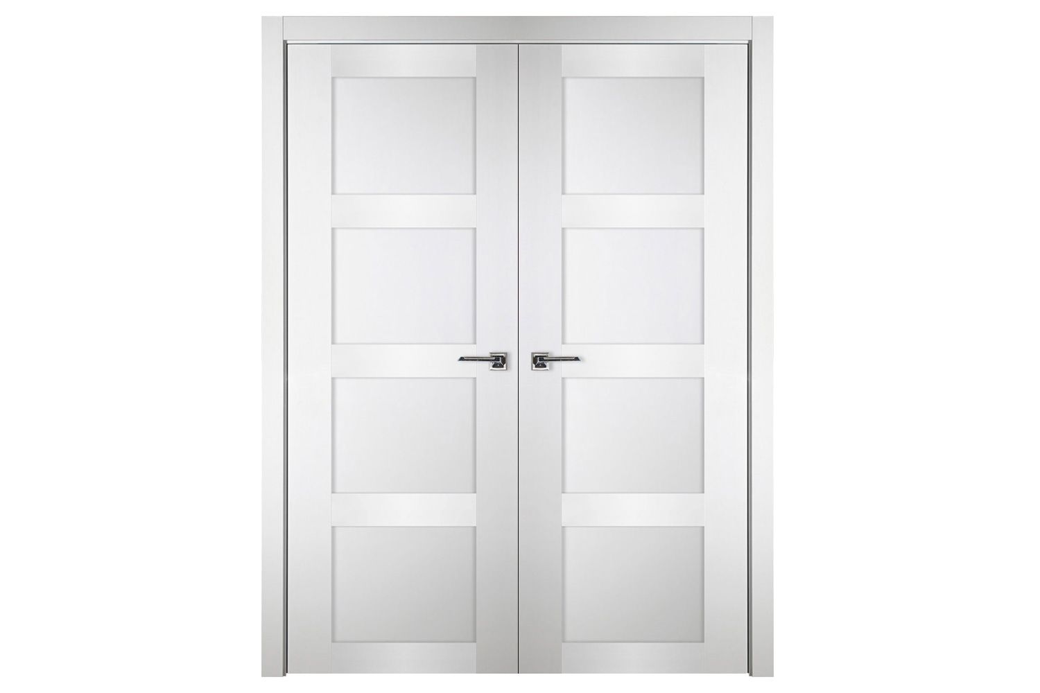 Nova Italia Stile 4 Lite Alaskan White Laminate Interior Door