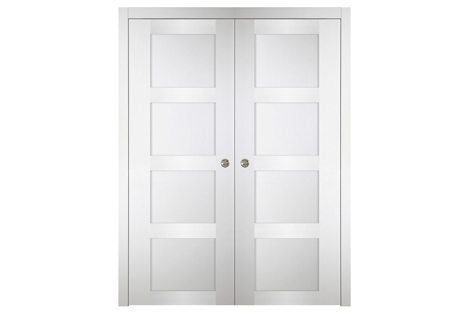 Nova Italia Stile 4 Lite Alaskan White Laminate Interior Door