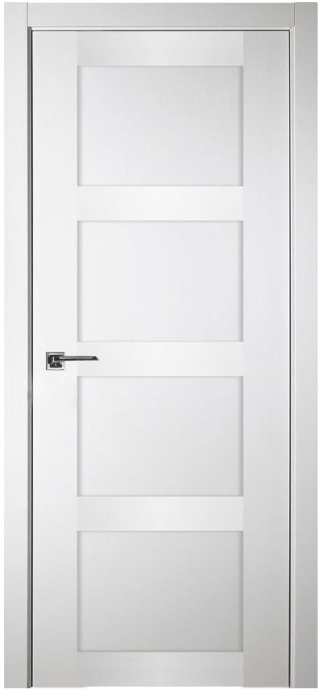 Nova Italia Stile 4 Lite Alaskan White Laminate Interior Door