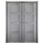 Nova Italia Stile 4 Lite Light Grey Laminate Interior Door