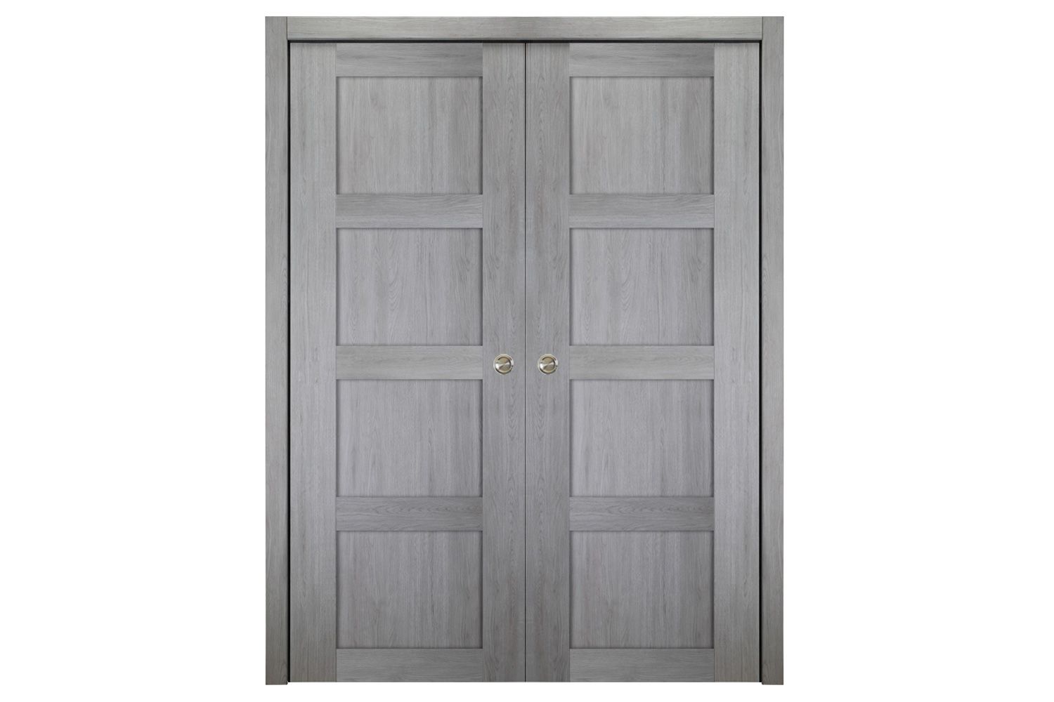 Nova Italia Stile 4 Lite Light Grey Laminate Interior Door