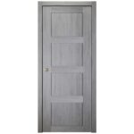 Nova Italia Stile 4 Lite Light Grey Laminate Interior Door